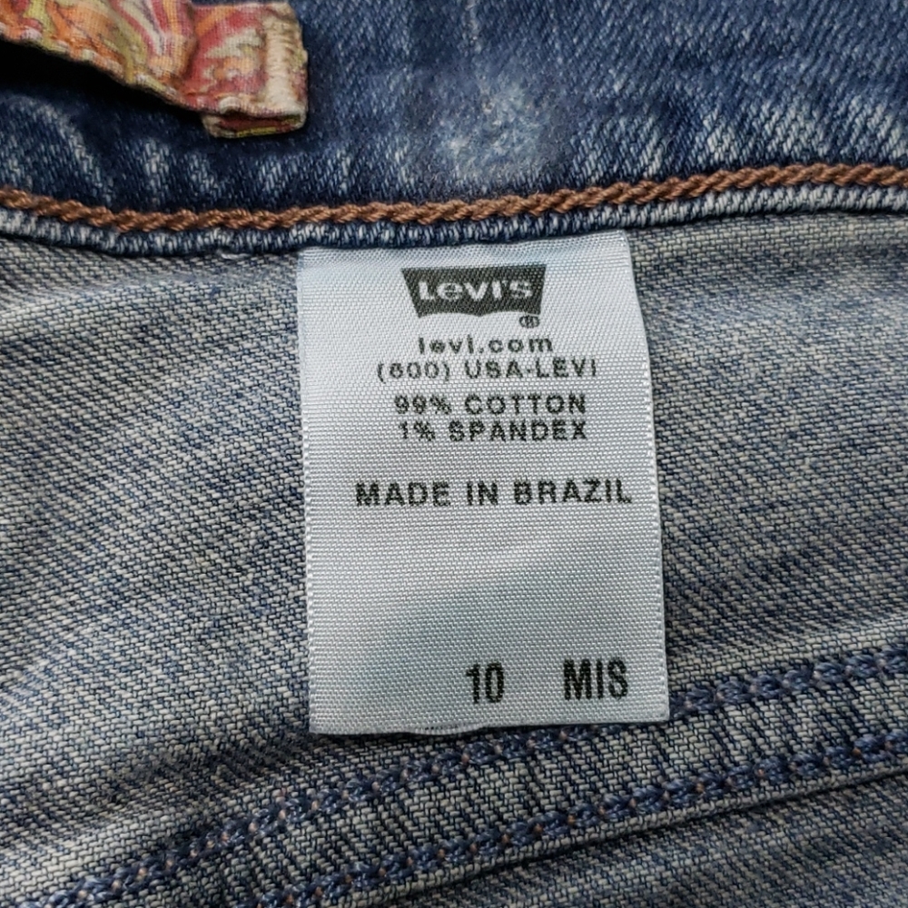 LEVI'S denim capri's - Picture 5 of 13